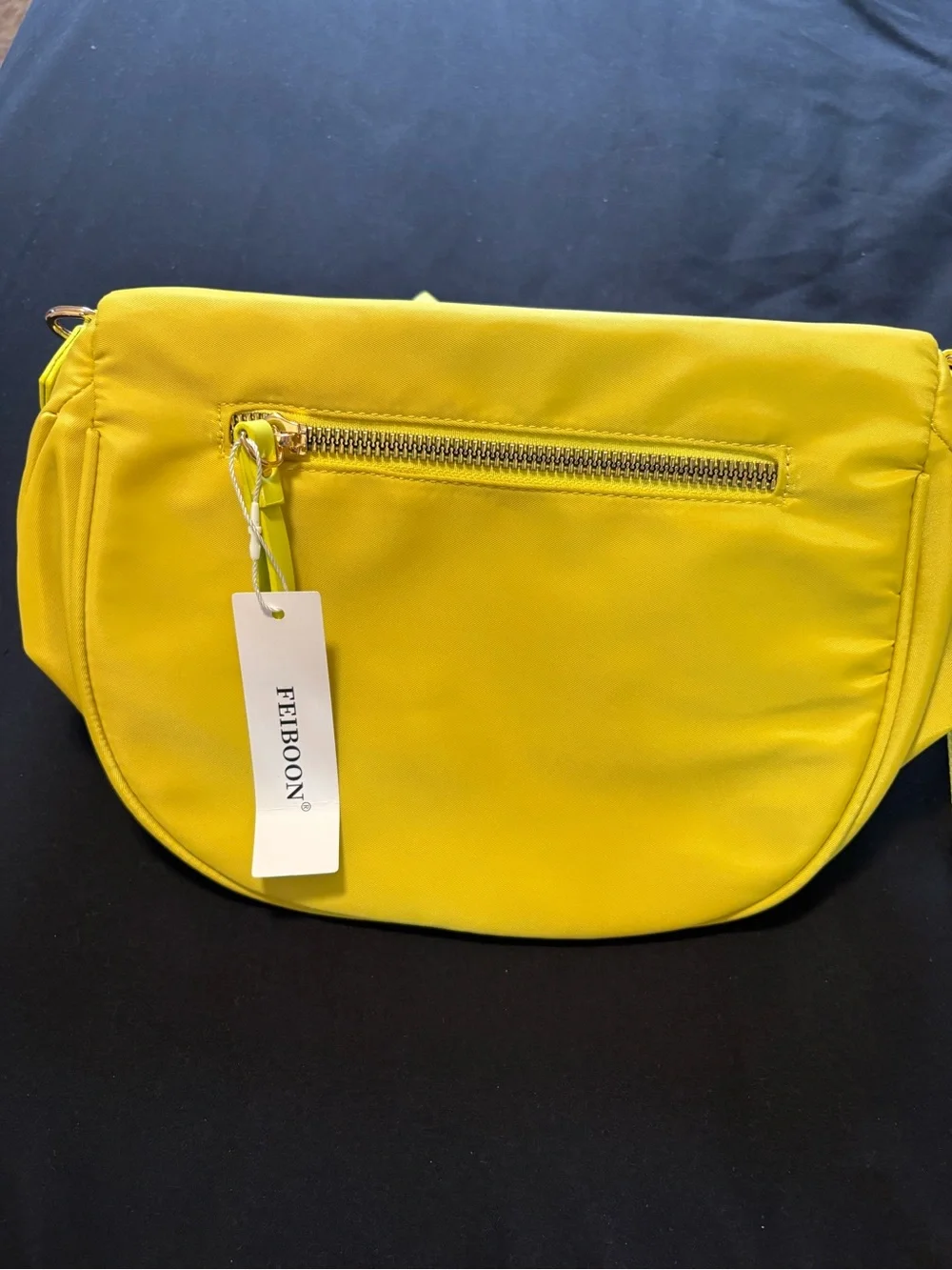 Yellow Women's Crossbody Belt Bag
